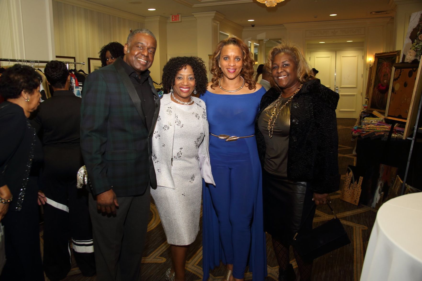Henry Kerr, Stephanie Lewis, Andreal Hoosman, Arnette Kerr